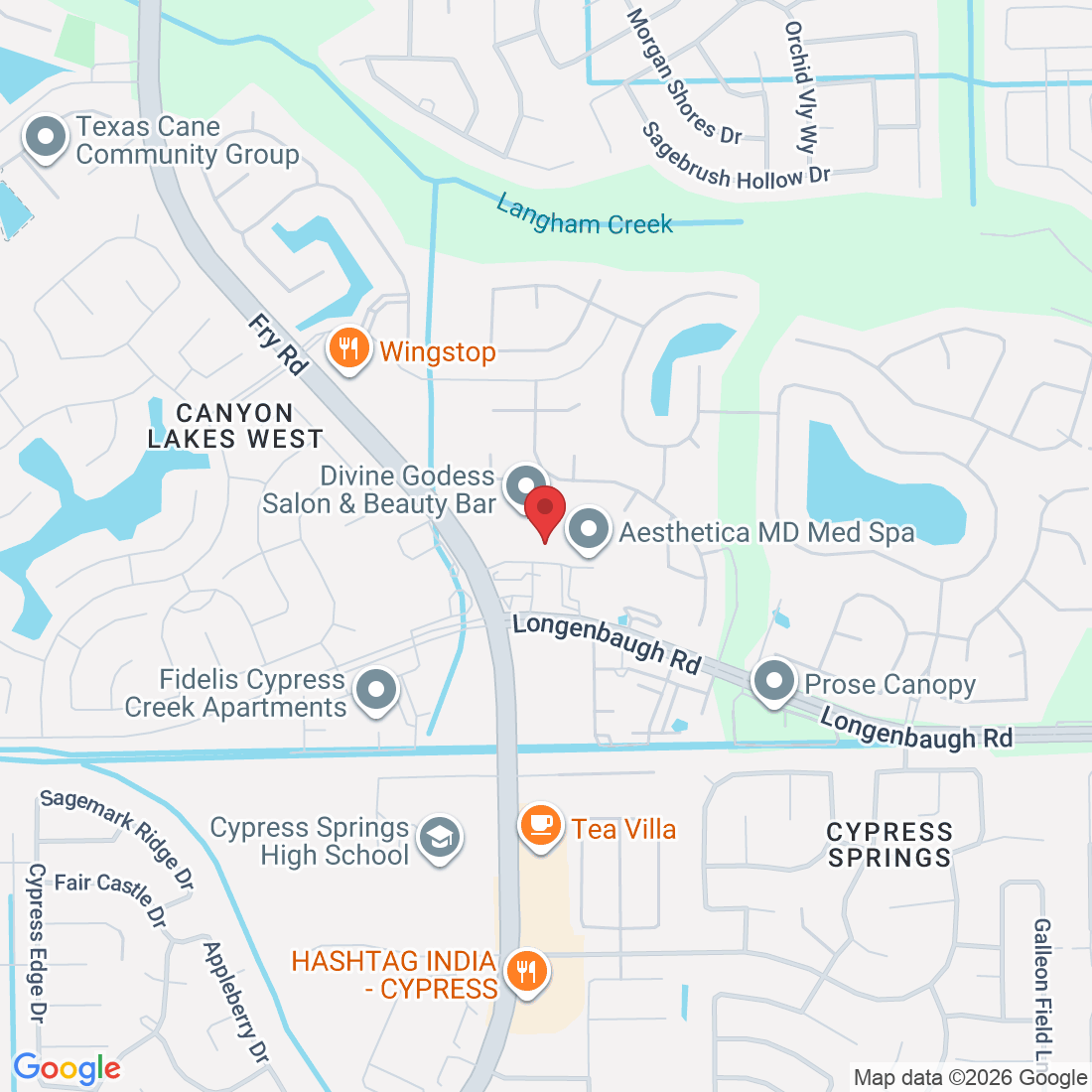 8118 Fry Rd Ste 201, Cypress, TX 77433, USA