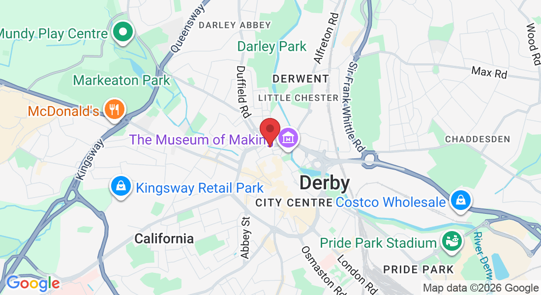 23 Queen St, Derby DE1 3DS, UK