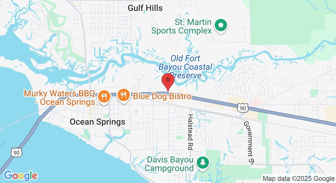 2107 Bienville Blvd Suite D, Ocean Springs, MS 39564, USA