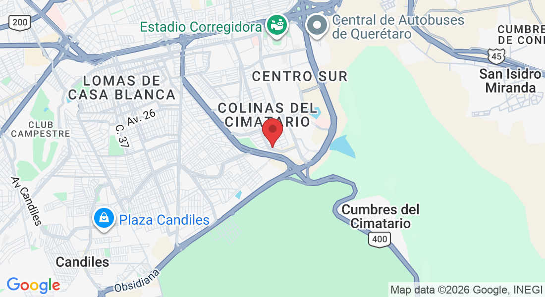 Cerro Carbonera 92, Colinas del Cimatario, 76090 Santiago de Querétaro, Qro., México