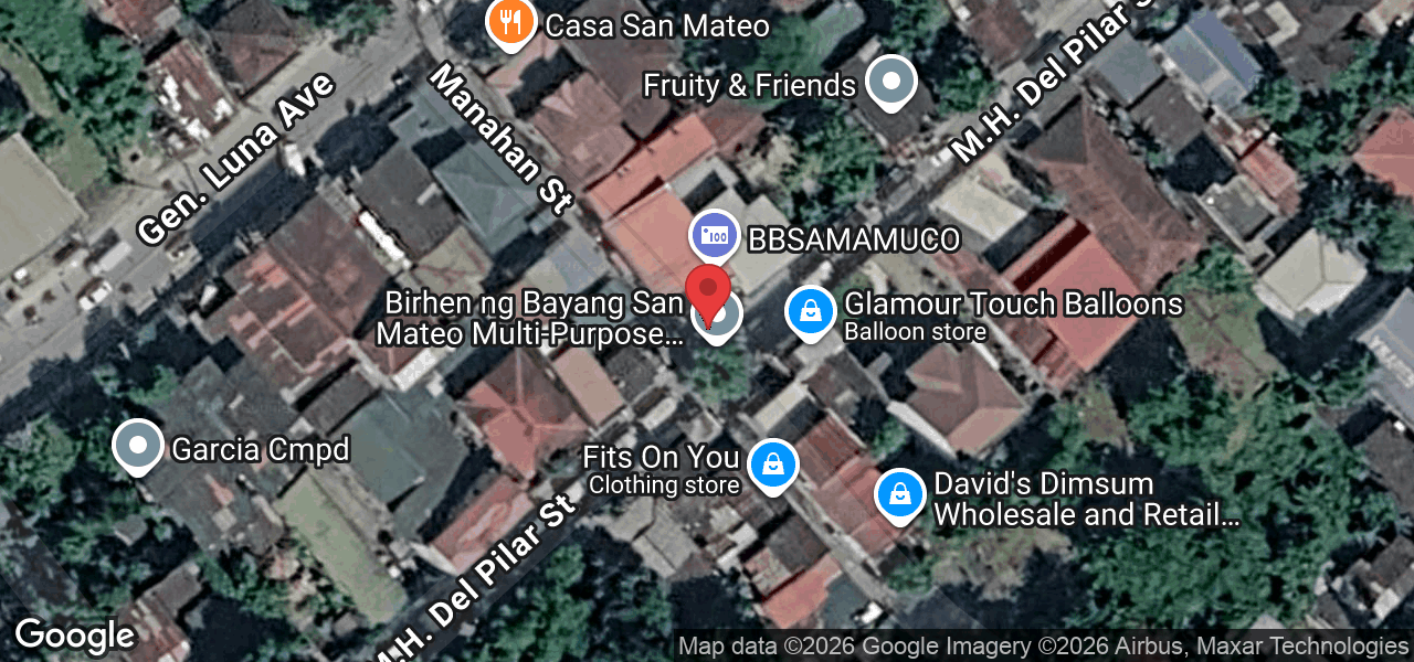 36 M.H. Del Pilar St, San Mateo, Rizal, Philippines
