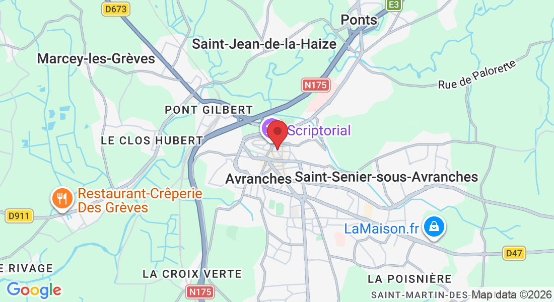 11 Rue Challemel Lacour, 50300 Avranches, France