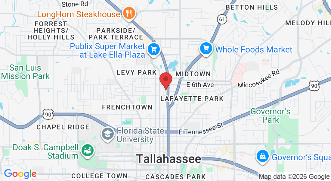 114 E 5th Ave, Tallahassee, FL 32303, EE. UU.