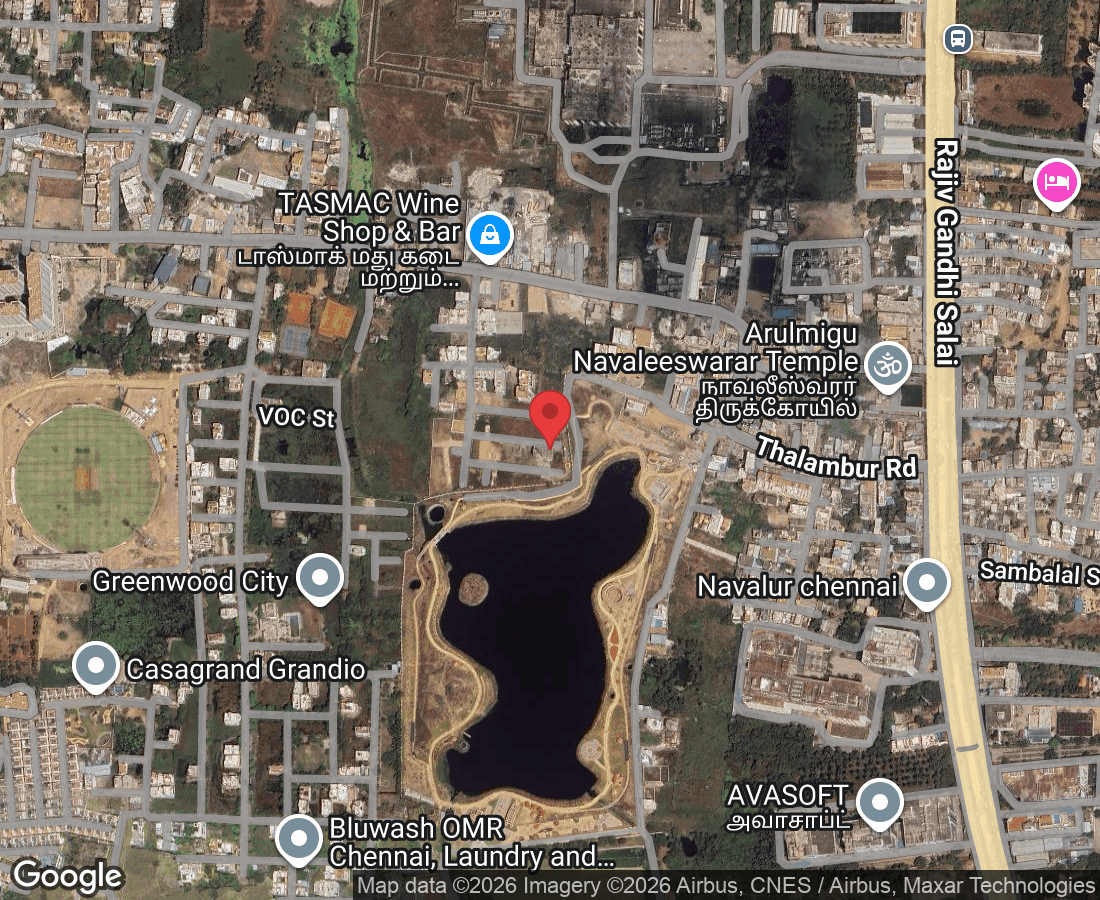 No. 51, 2nd street, Sriram Nagar, Navalur, Chennai, Tamil Nadu 600130, India