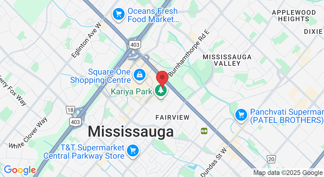 50 Burnhamthorpe Rd W #102, Mississauga, ON L4Y 2X3, Canada