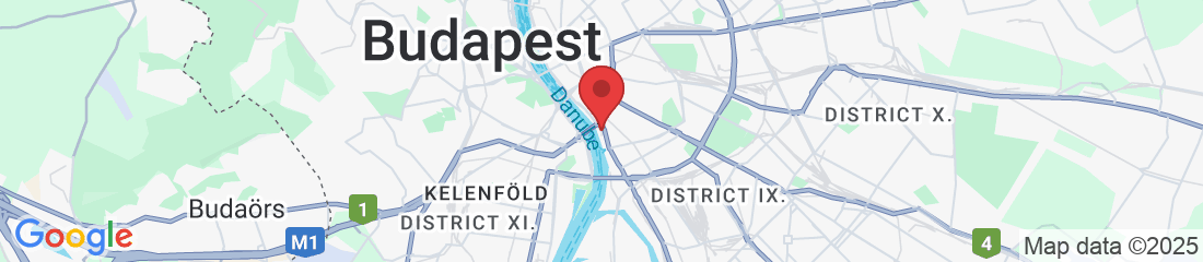 Budapest, Boráros tér 7-DUNAHÁZ 1. emelet 17. üzlet, 1095 Hungary