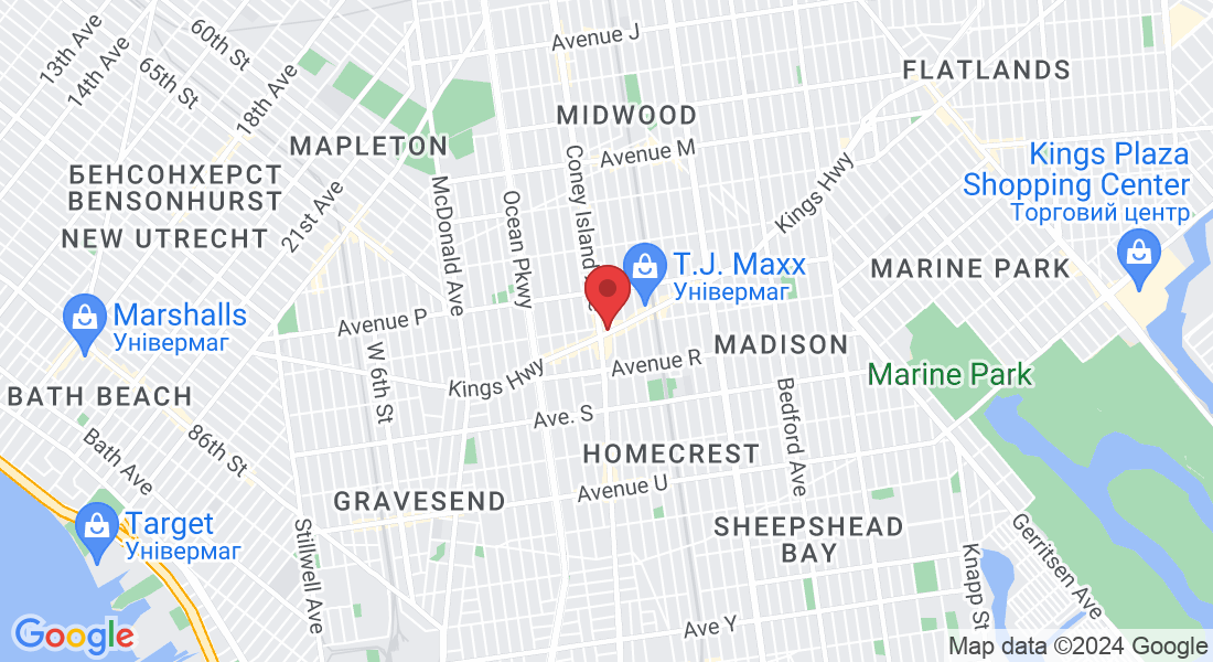 1112 Quentin Rd suite 201, Brooklyn, NY 11229, Сполучені Штати Америки