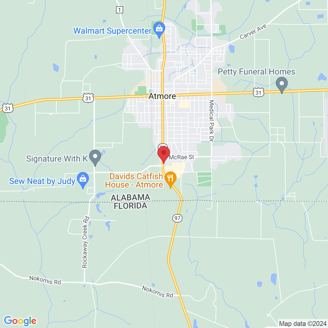 1331 S Main St, Atmore, AL 36502, USA