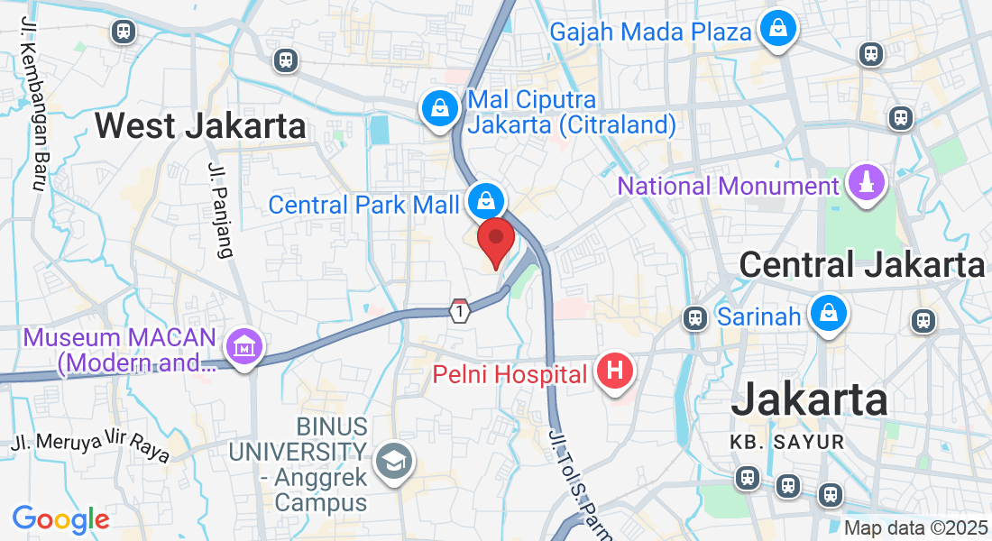 Hublife Taman Anggrek, Jl. Letjen S. Parman No.Kav.21, Tj. Duren Sel., Kec. Grogol petamburan, Kota Jakarta Barat, Daerah Khusus Ibukota Jakarta 11470, Indonesia