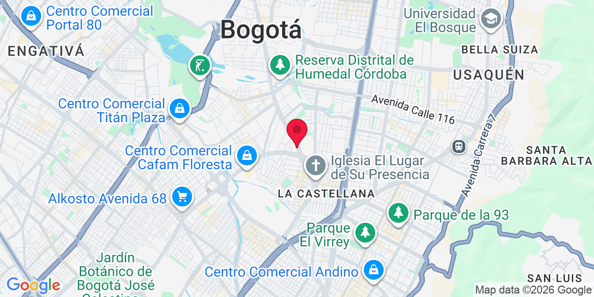 Av Suba #100-93, Suba, Bogotá, Colombia