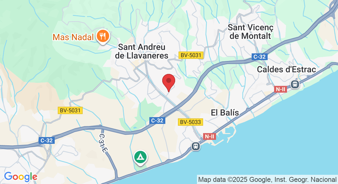 Cami de la Masia, 4, 08392 Sant Andreu de Llavaneres, Barcelona, España