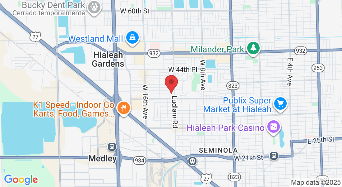 3824 W 12th Ave, Hialeah, FL 33012, EE. UU.