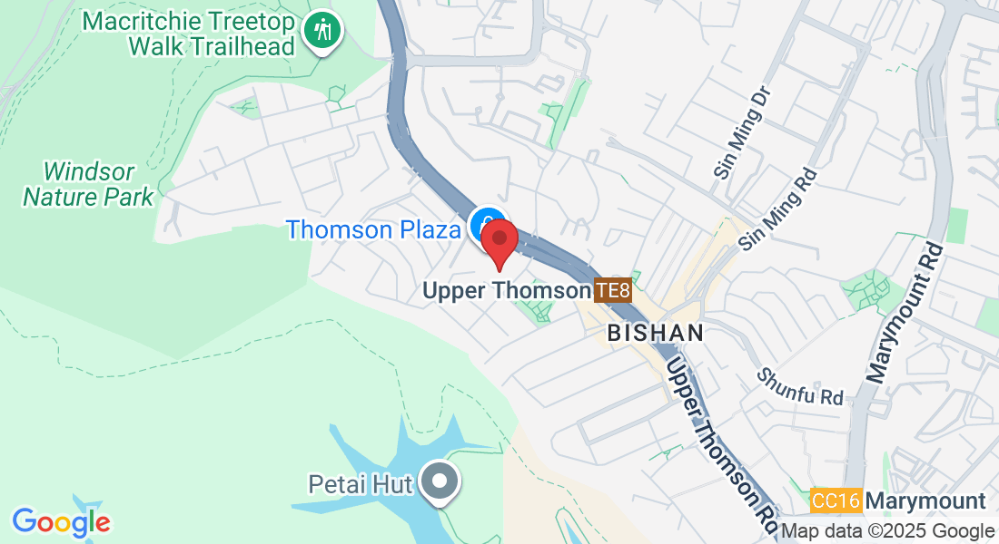 301 Upper Thomson Rd, #01-89/90 Thomson Plaza, Singapore 574408