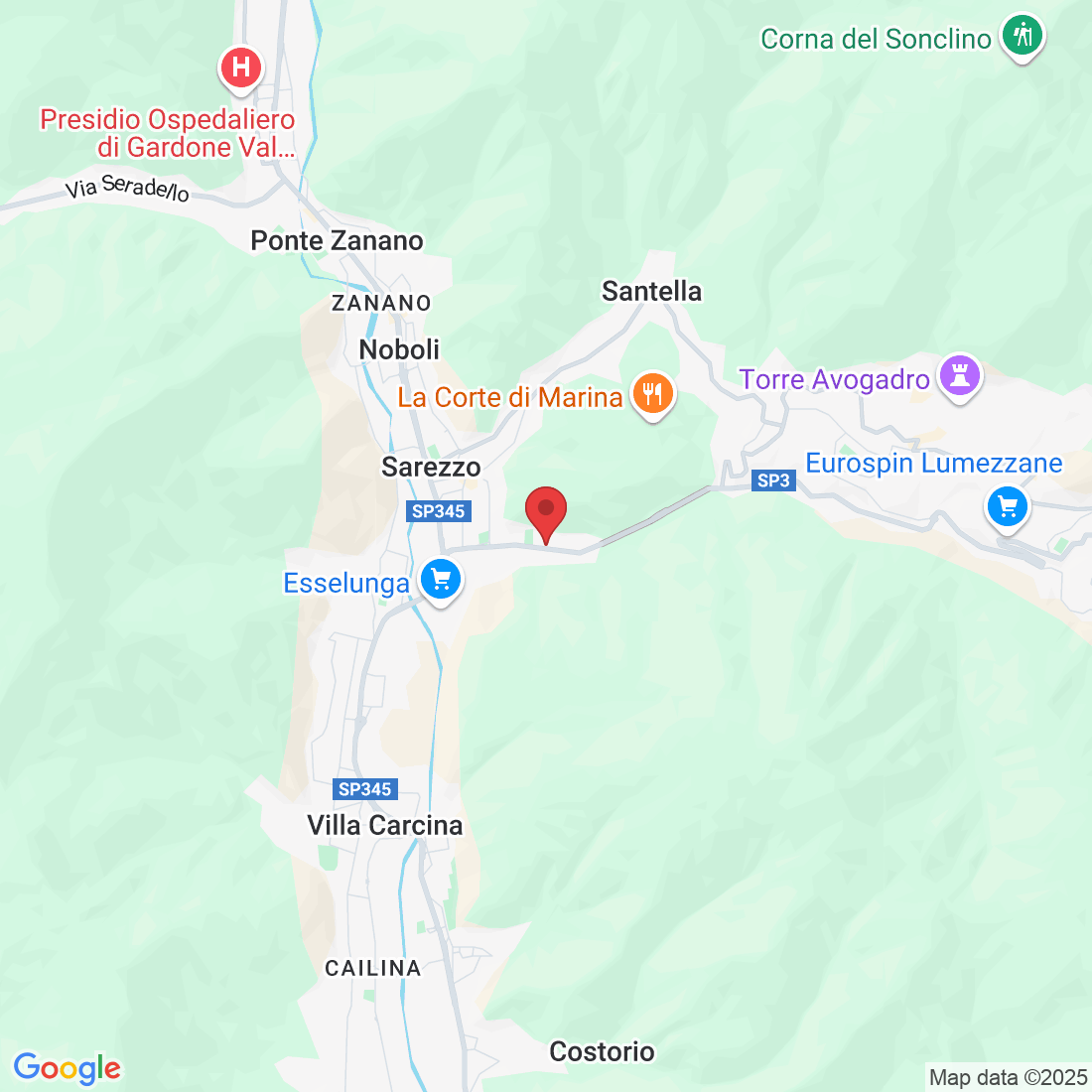 Via Angelo Antonini, 87, 25068 Sarezzo BS, Italia