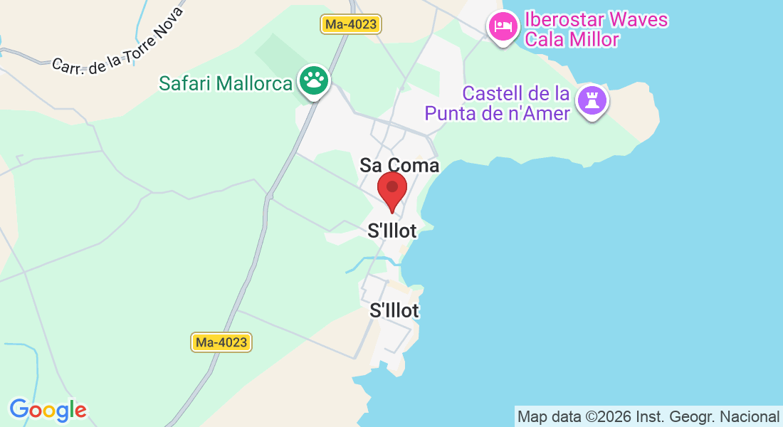 Carrer Alzina, 5, 07560 Sa Coma, Illes Balears, Spanje