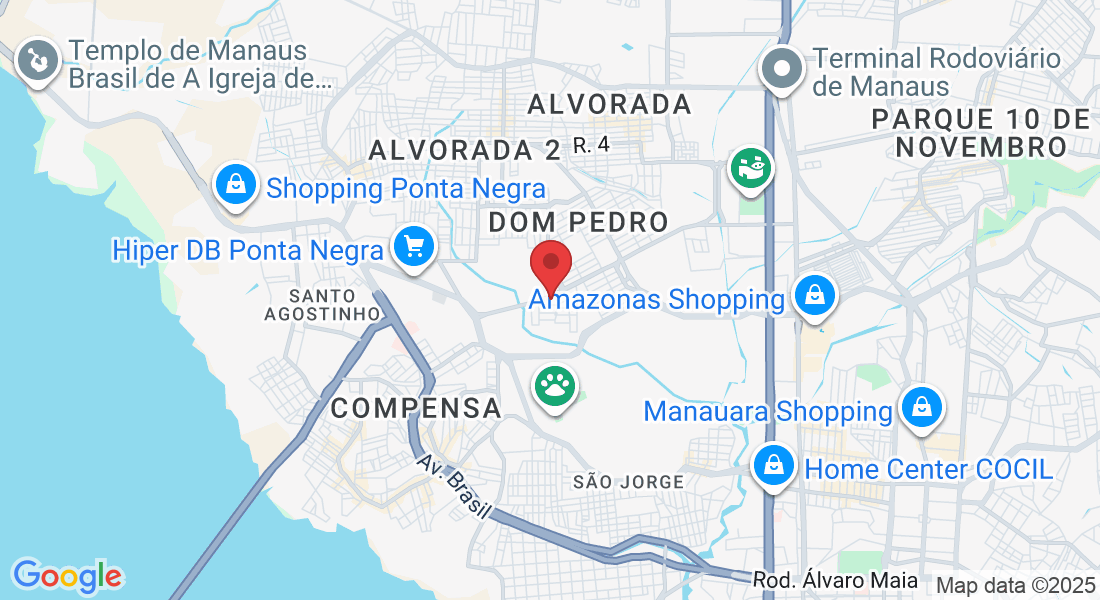 Av Pedro Teixeira - Av. Dom Pedro I, 1000, Manaus - AM, 69040-000, Brasil