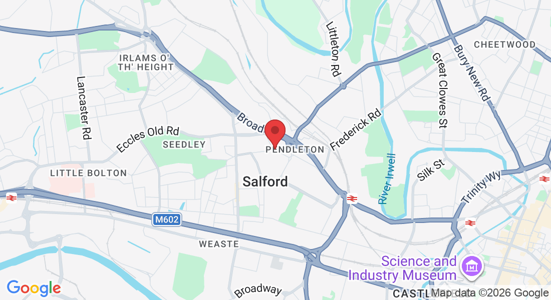St James House, Pendleton Wy., Salford M6 5FW, UK