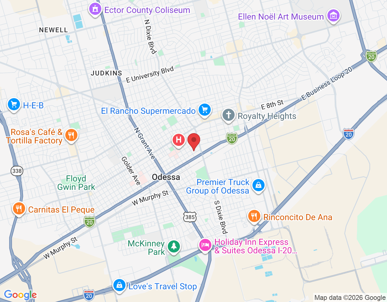 900 E 4th St, Odessa, TX 79761, USA