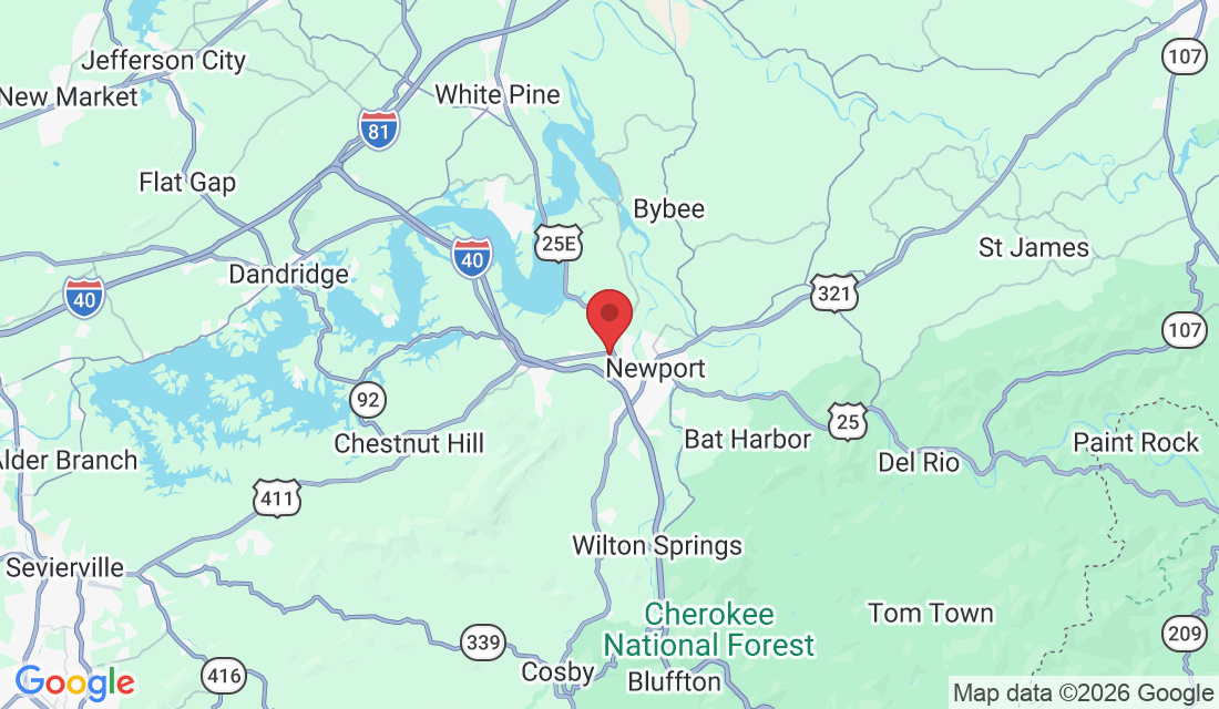 702 US-25W #70, Newport, TN 37821, USA