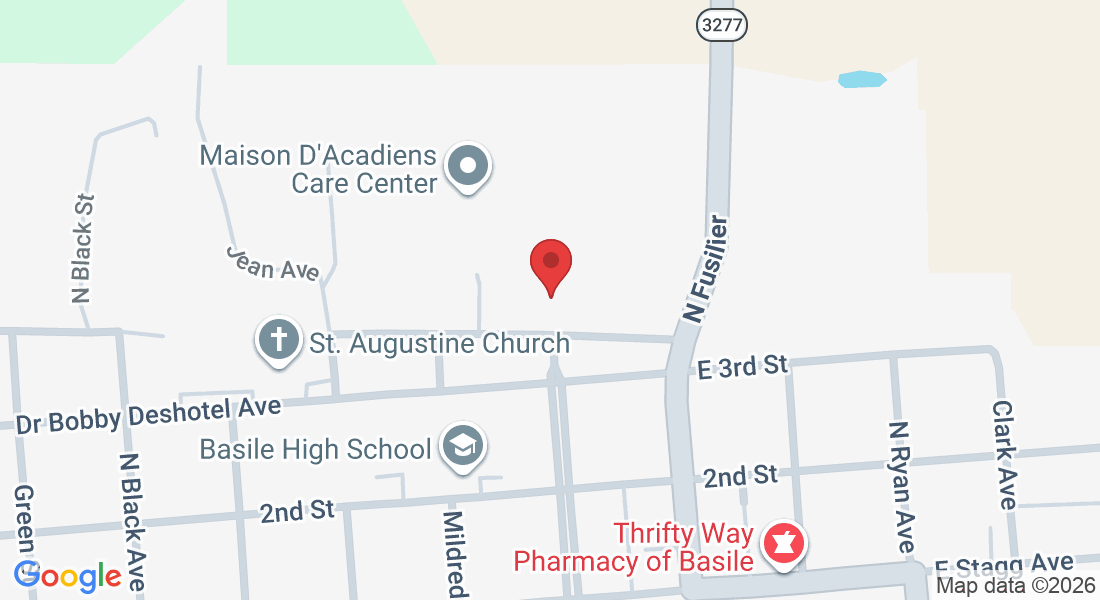 3001 E Schambers, Basile, LA 70515, USA