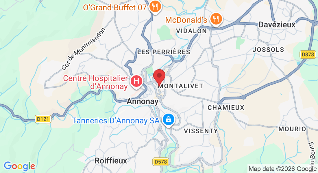 26 Rue Sadi Carnot, 07100 Annonay, France