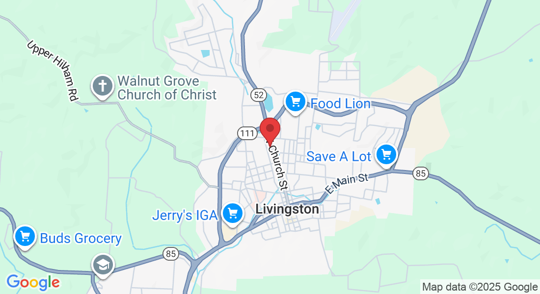 816 N Church St suite 1, Livingston, TN 38570, USA