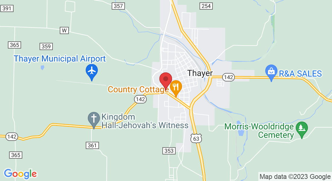1000 MO-19, Thayer, MO 65791, USA