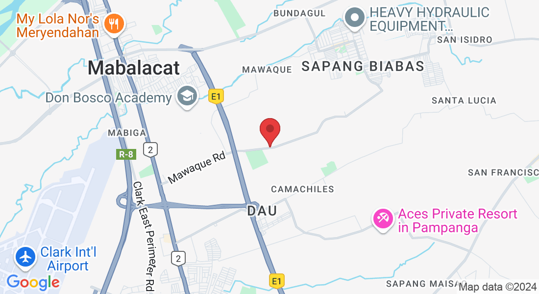 Lot 165, B3B, Dapdap, Mabalacat, Pampanga, Philippines