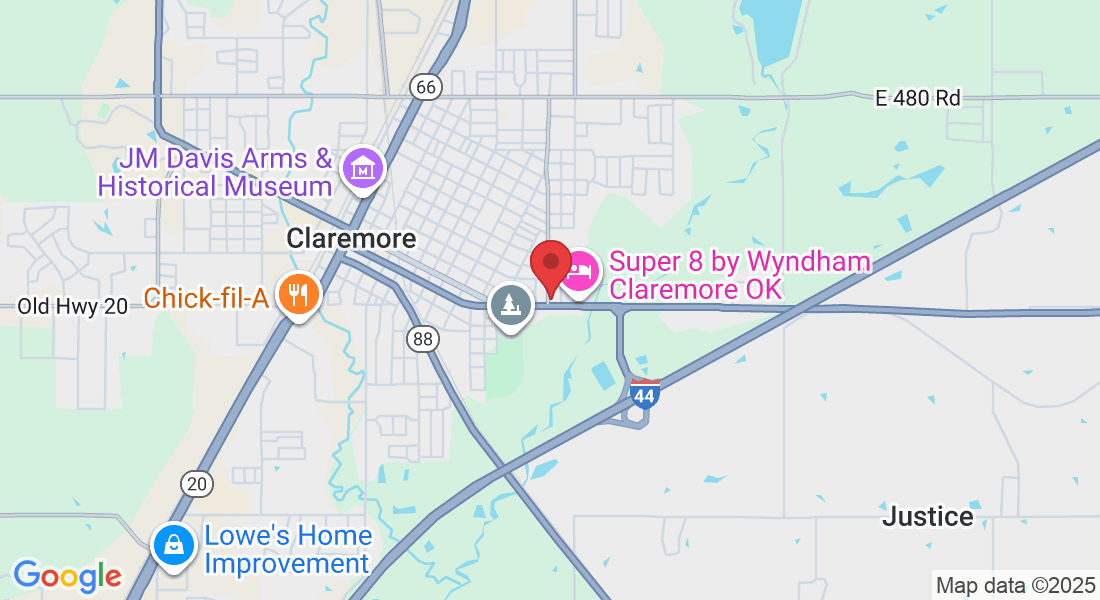 900 E Will Rogers Blvd, Claremore, OK 74017, USA