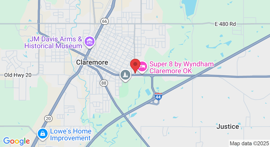 900 E Will Rogers Blvd, Claremore, OK 74017, USA