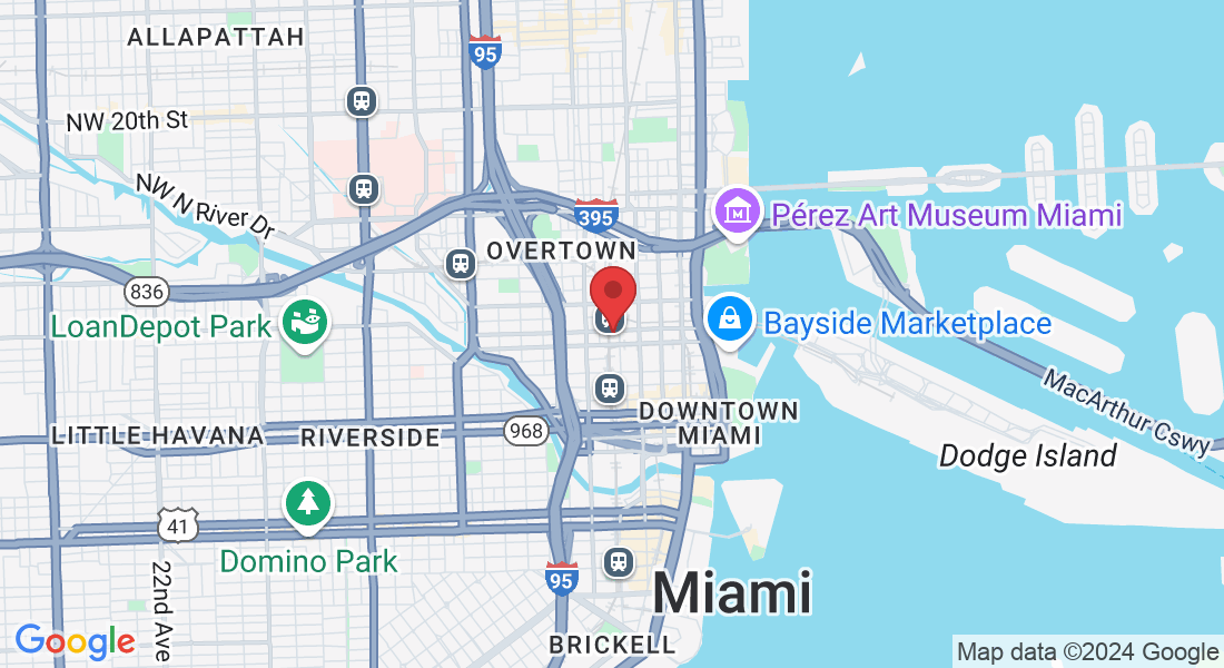100 NW 6th St, Miami, FL 33136, USA