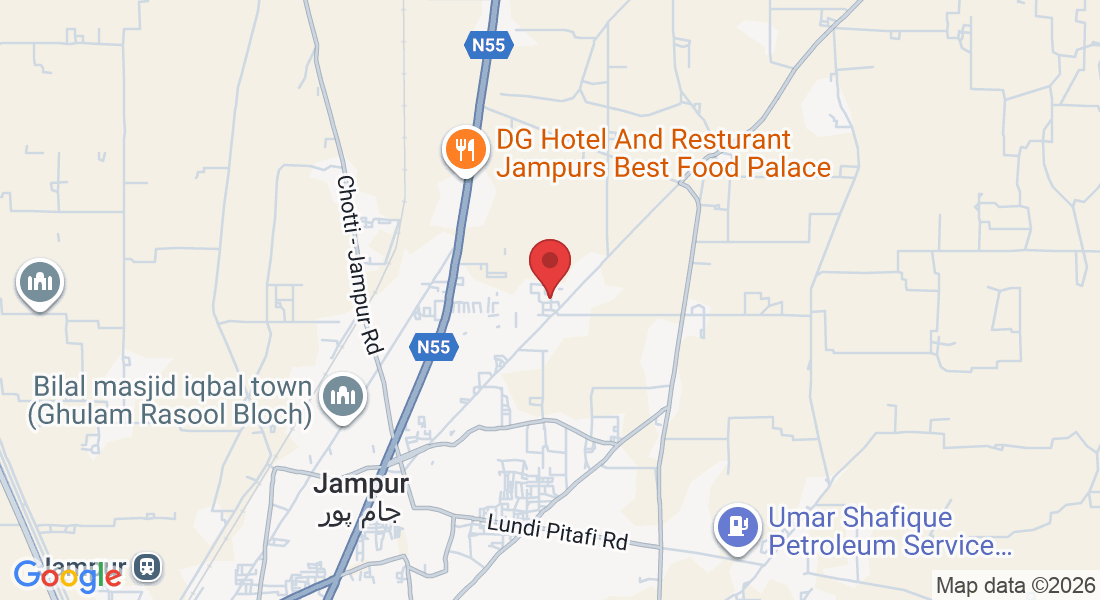 Shahjamal Colony, Jampur, 33000, Pakistan