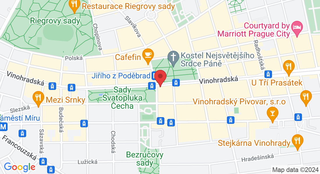 Vinohradská 878/56, 130 00 Praha 3-Vinohrady, Česko