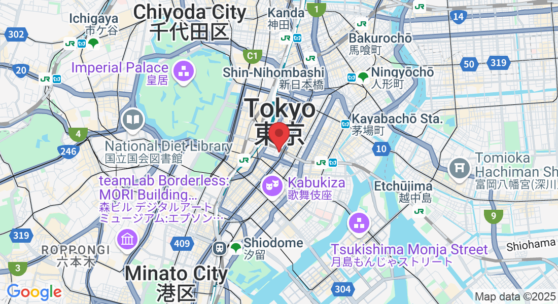 3-chōme-1-1 Kyōbashi, Chuo City, Tokyo 104-0031, Japan
