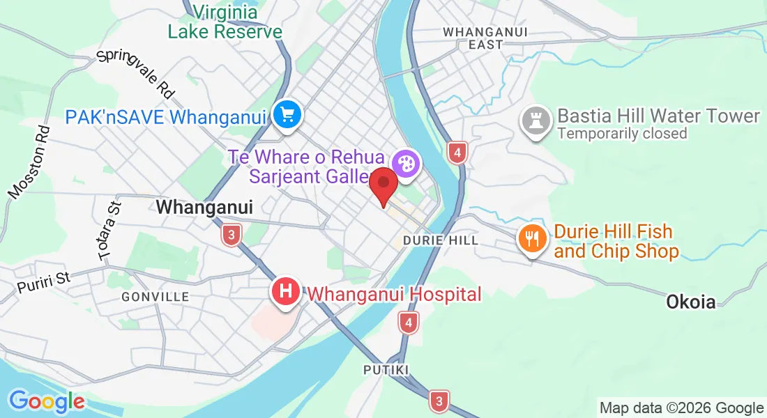 110 Saint Hill Street, Whanganui 4500, New Zealand