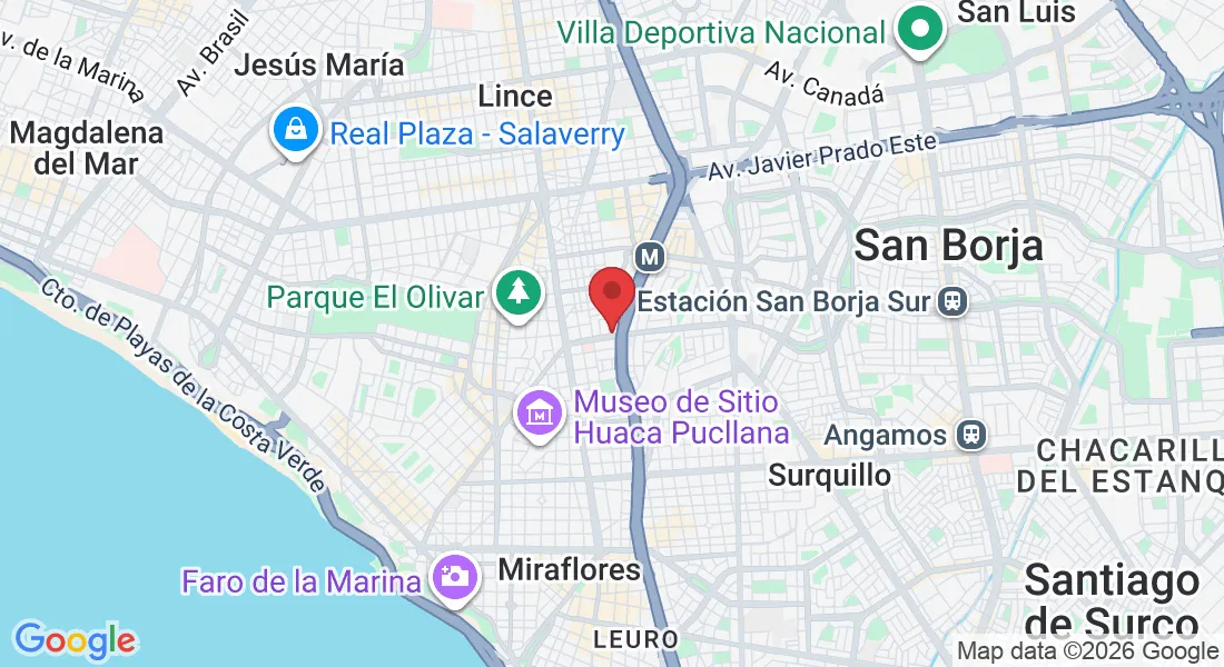 Av. Andrés Aramburú 369, San Isidro 15046, Perú