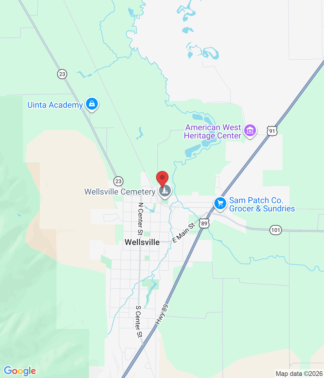 550 N 200 E, Wellsville, UT 84339, USA