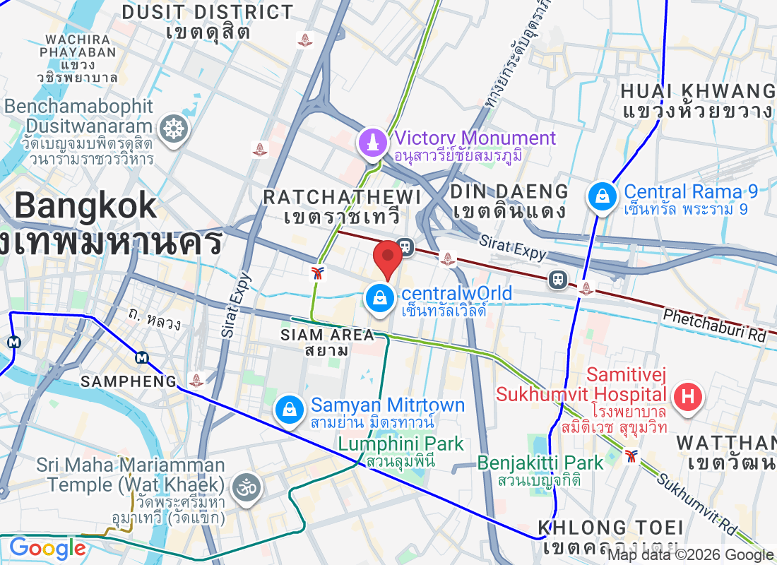 847 Thanon Phetchaburi, Khwaeng Thanon Phaya Thai, Khet Ratchathewi, Krung Thep Maha Nakhon 10400, Thailand