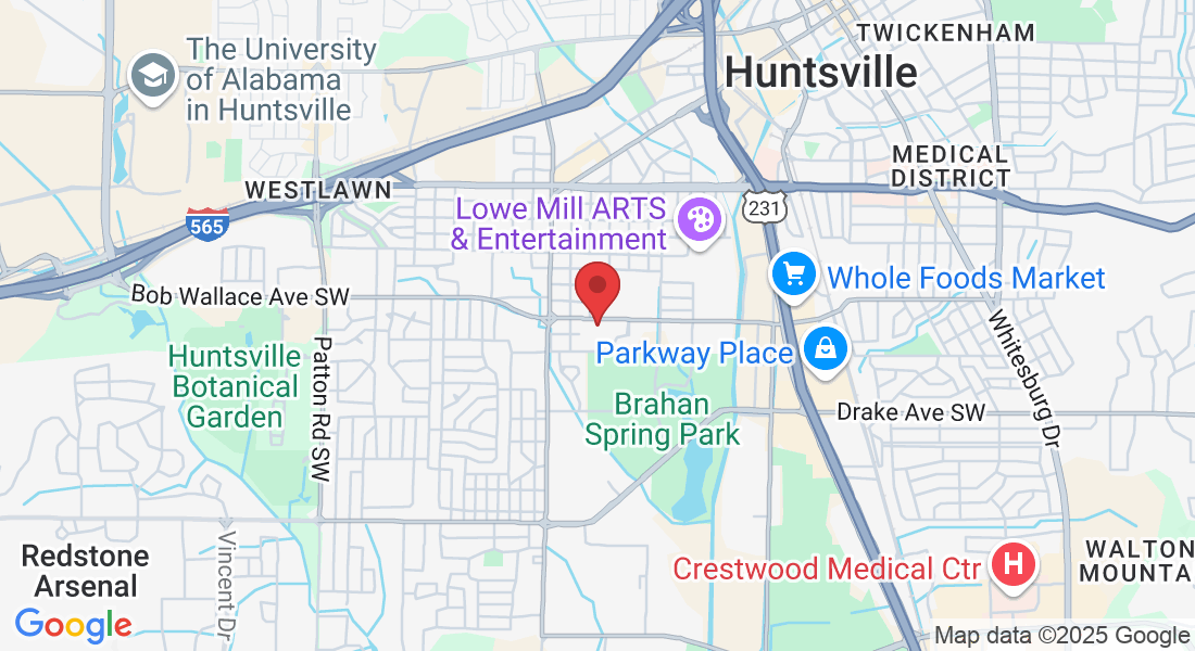 2915 Bob Wallace Ave SW Suite B, Huntsville, AL 35805, USA