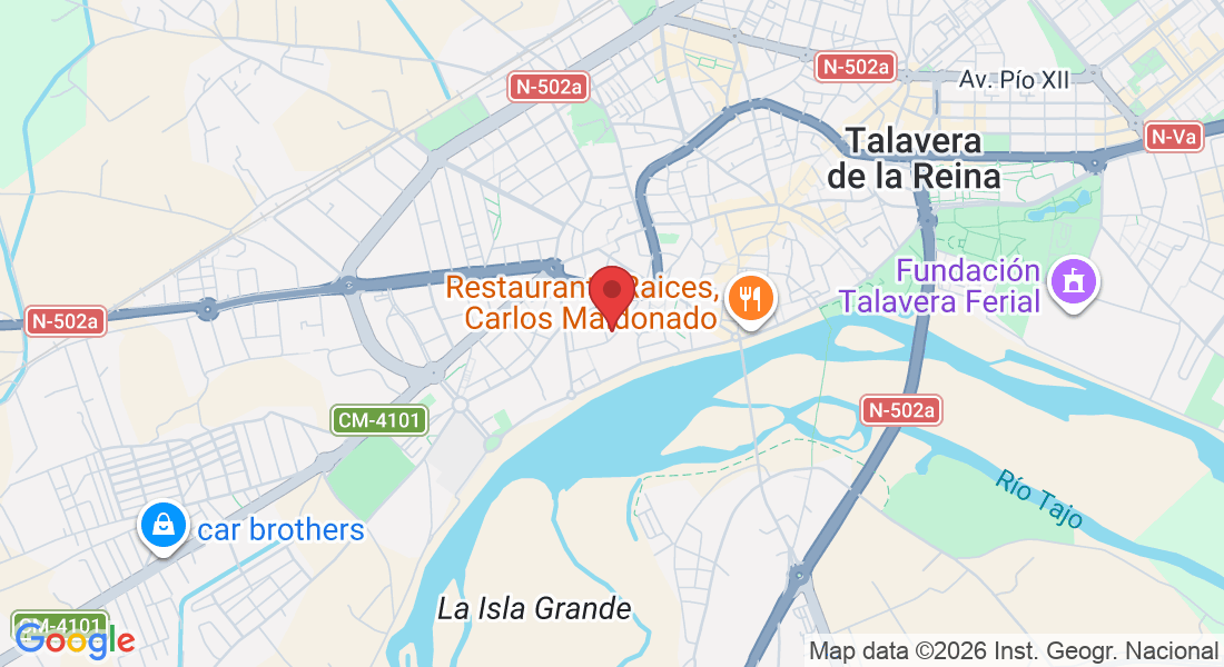 C. Templarios, 10, 45600 Talavera de la Reina, Toledo, España