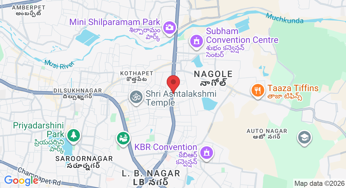 4, Sai Nagar Colony Rd, Adarsh Nagar Colony, Nagole, Hyderabad, Telangana 500068, India