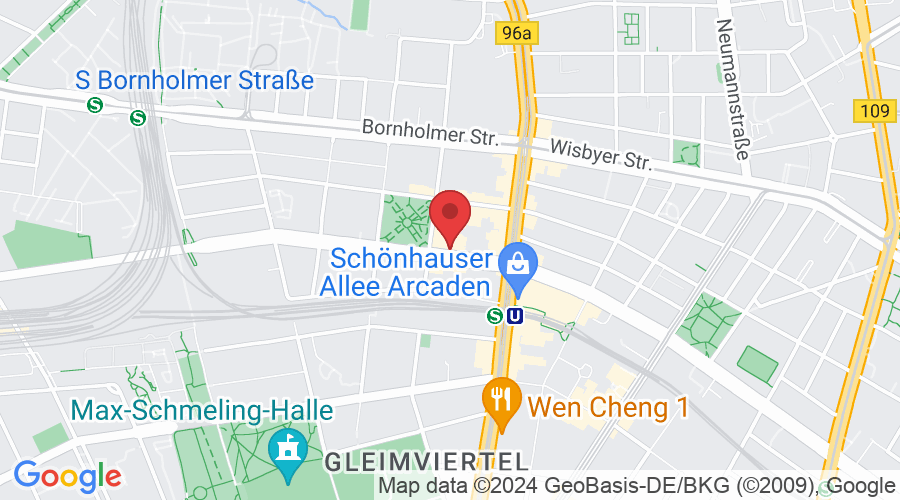 Schivelbeiner Str. 9, 10439 Berlin, Tyskland