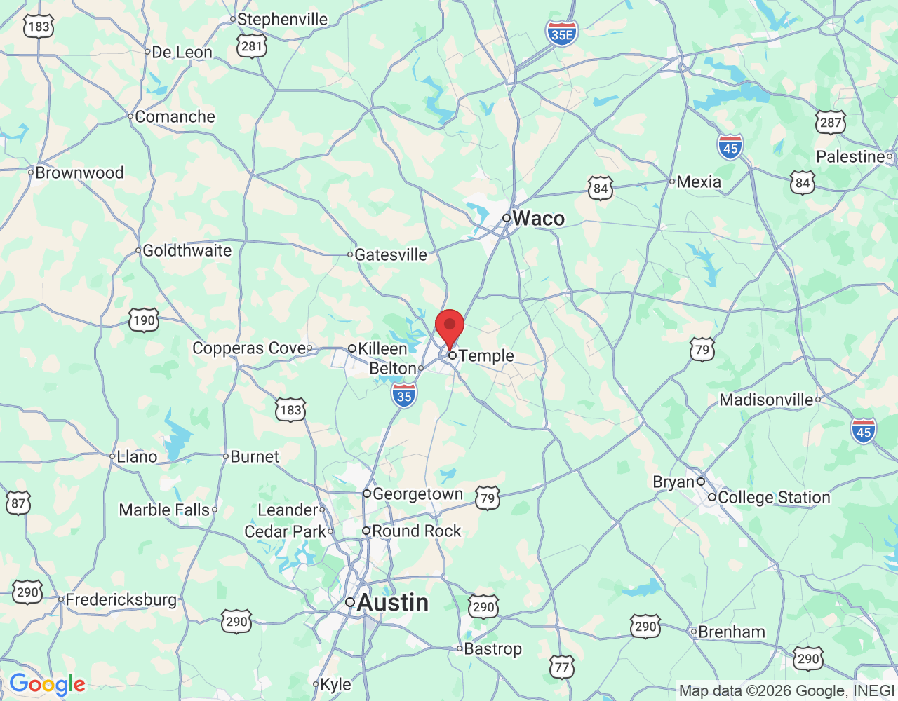 1121 N 31st St, Temple, TX 76504, USA