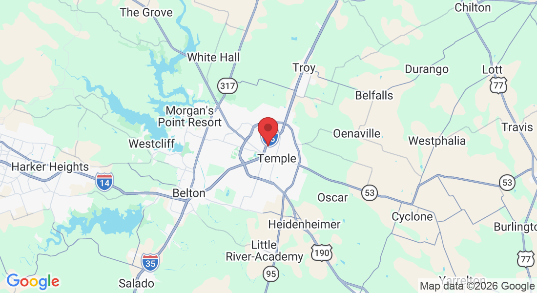 1121 N 31st St, Temple, TX 76504, USA