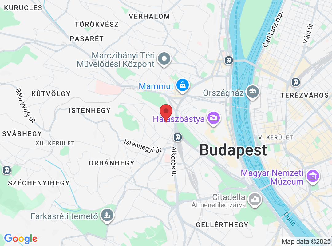 Budapest, Városmajor u. 15, 1122 Magyarország