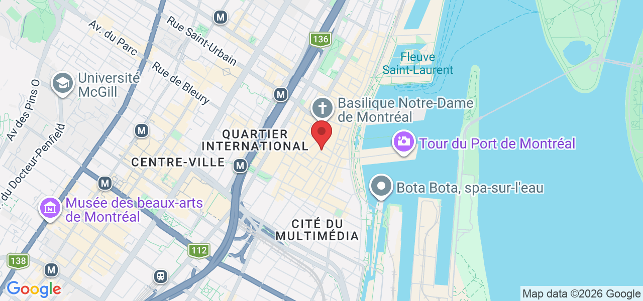 204 Rue du St.-Sacrement, Montréal, QC H2Y 1W8, Canada