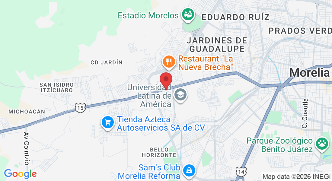 Av Francisco I. Madero Pte 4813, Los Manantiales, 58170 Morelia, Mich., México