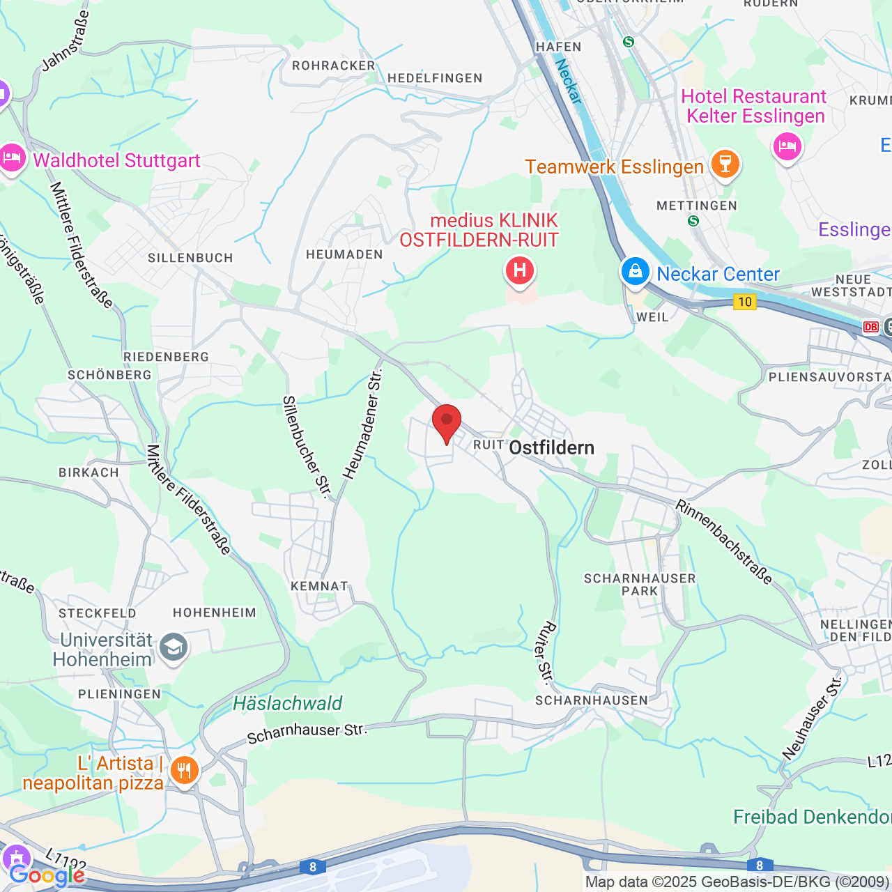 Wittumstraße 3, 73760 Ostfildern, Germany