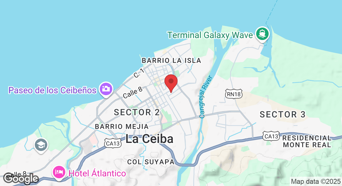 Edificio D'todo Frente al parque de Hospital Medicentro, Av. Ramon Rosa, 31101 La Ceiba, Atlántida, Honduras