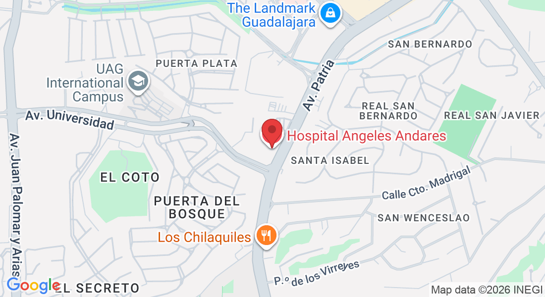 Av. Patria 1355, Puerta de Hierro, 45116 Zapopan, Jal., México